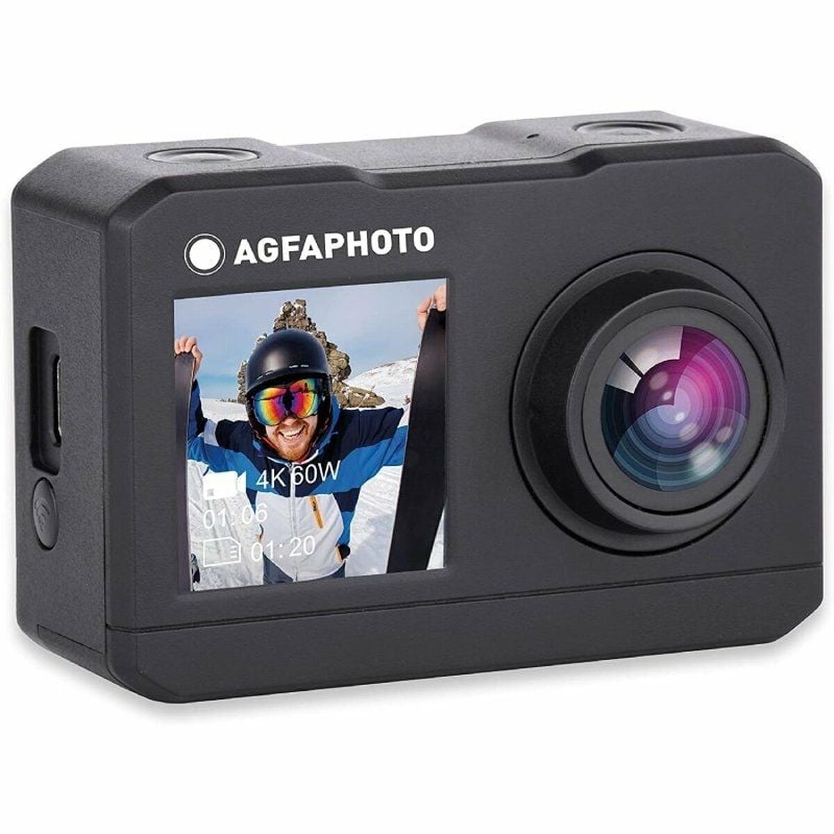Sports Camera Agfa AC7000 Black 2"-0