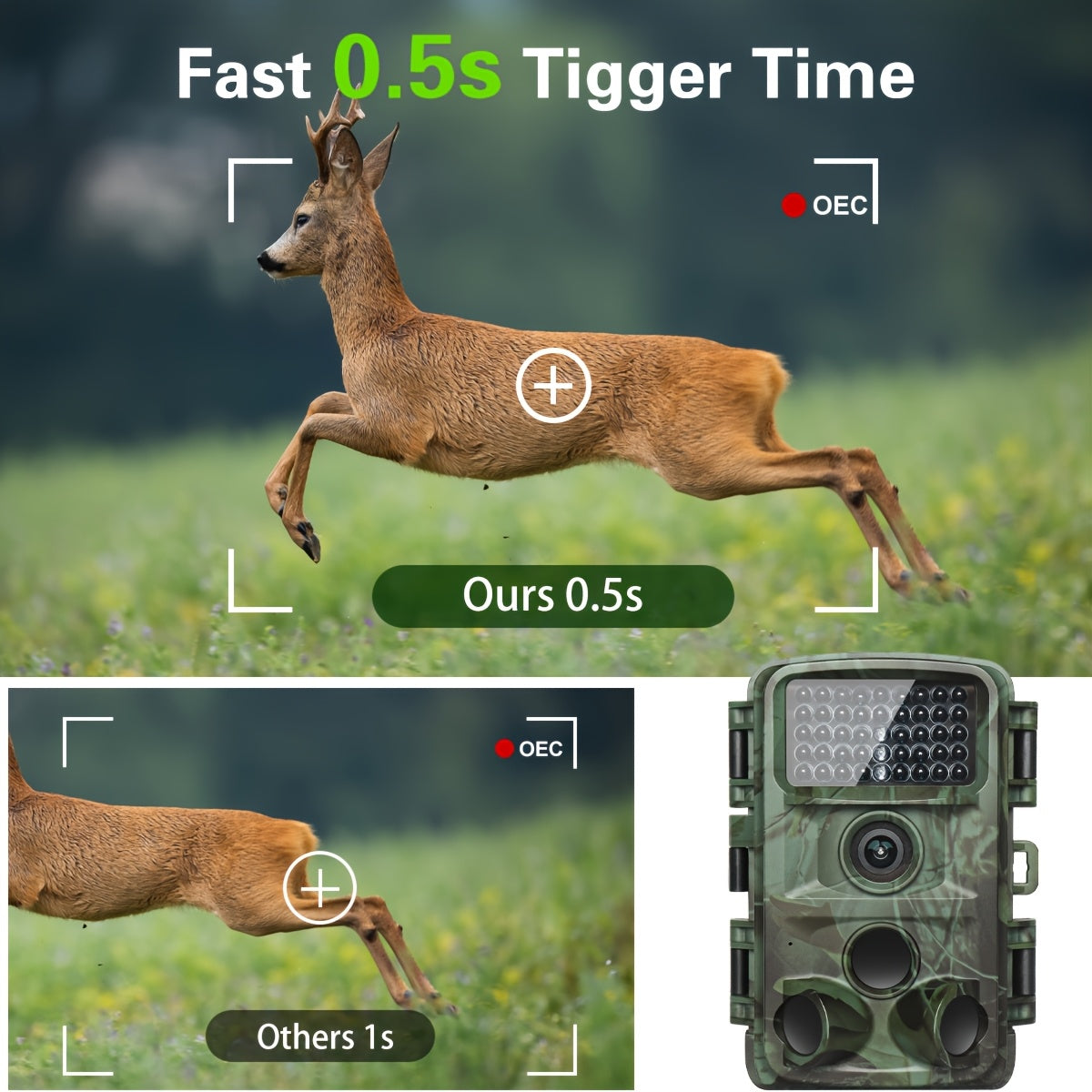 Trail Camera with Night Vision (2.7K 32MP)-4