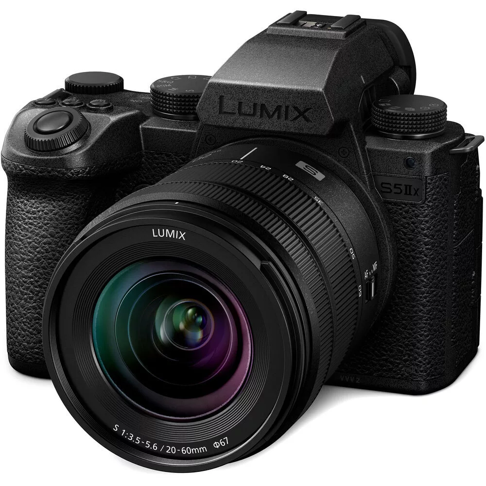 Panasonic Lumix DC-S5 II X fényképezőgép + S 20-60mm KIT - Fekete (DC-S5M2XKE)-0