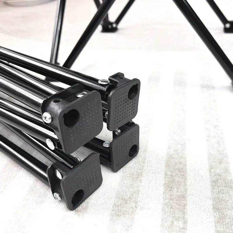 3 pcs Portable Outdoor Camping Table and Chair Set-2